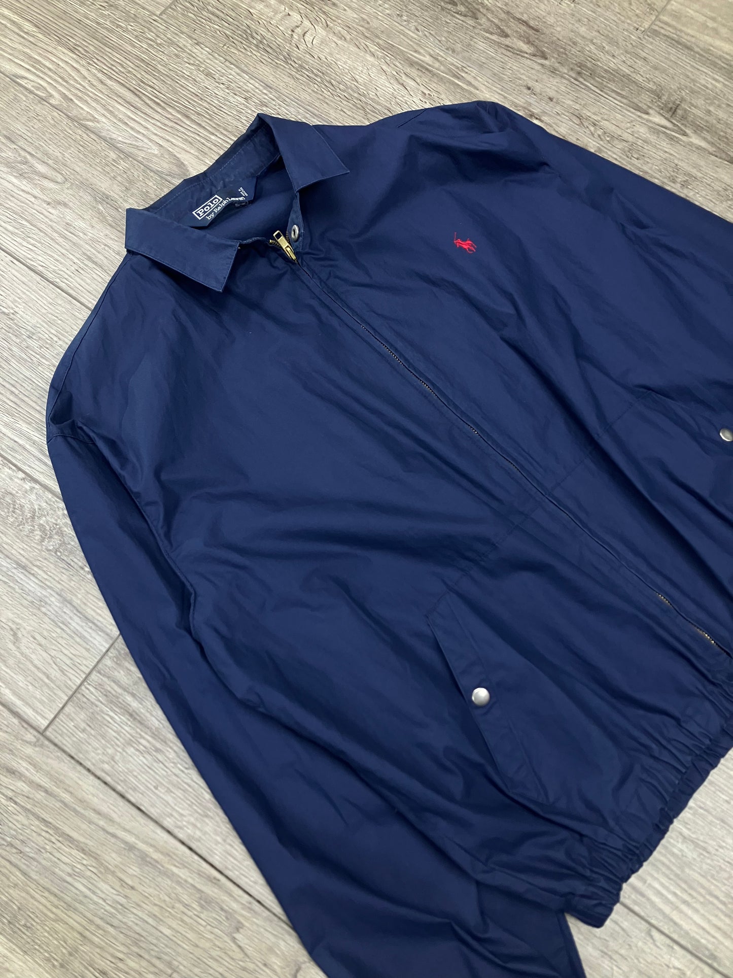 M/L-Polo Ralph Lauren Navy Zip Up