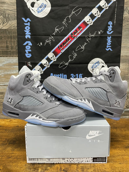 10-Air Jordan 5 Wolf Grey