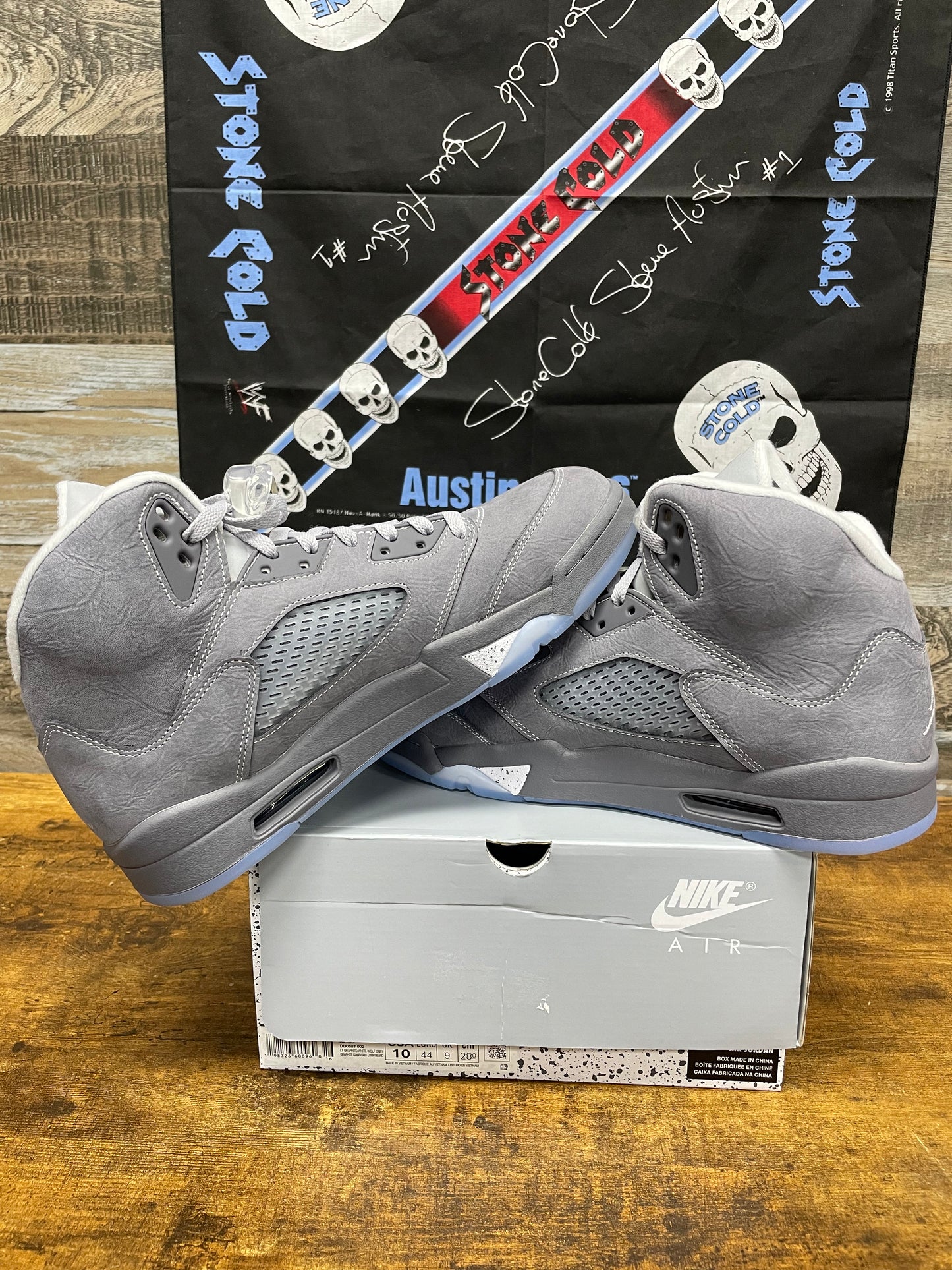 10-Air Jordan 5 Wolf Grey