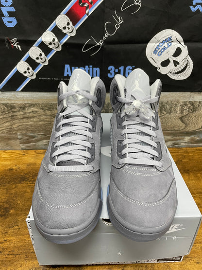 10-Air Jordan 5 Wolf Grey