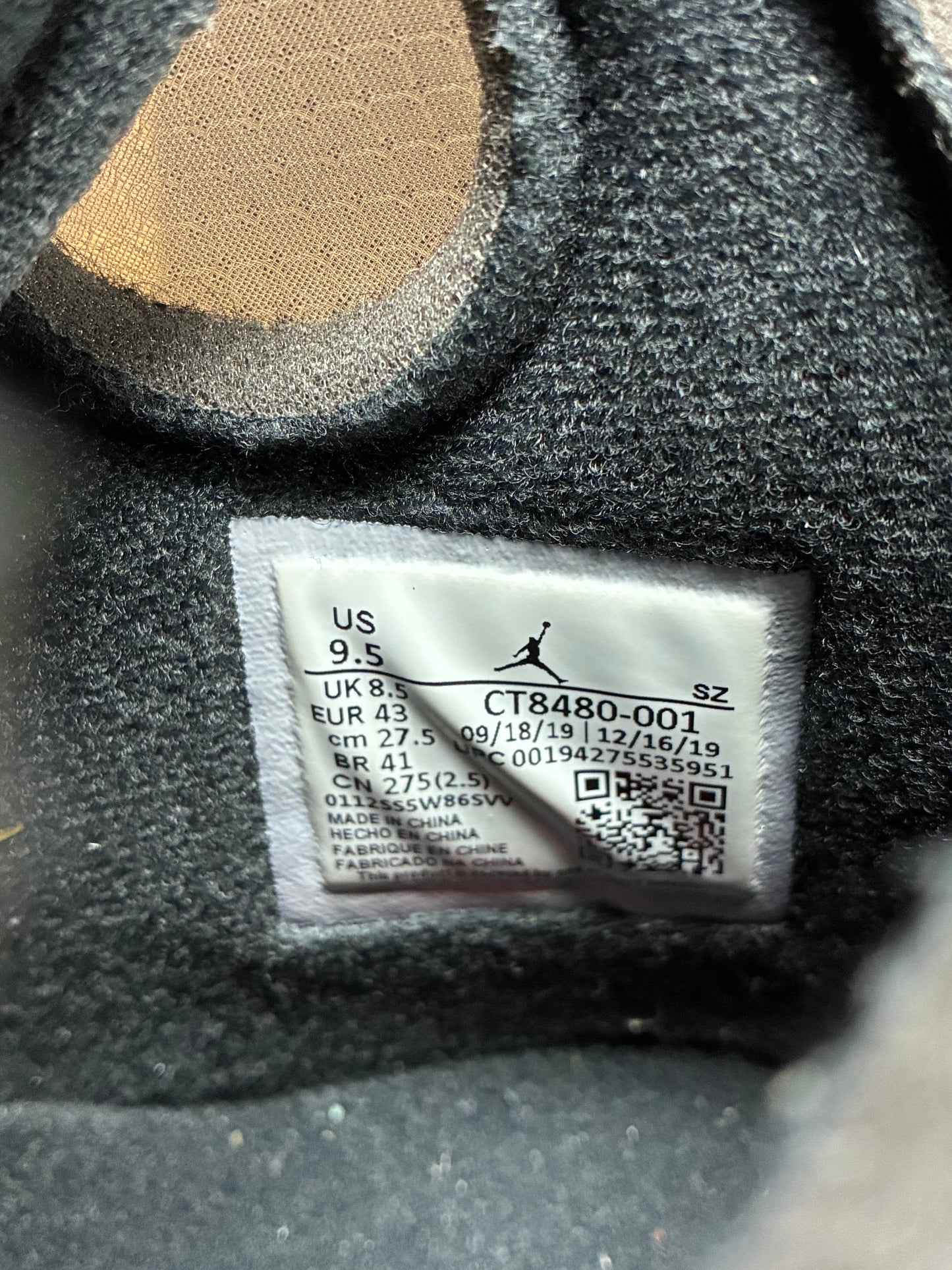 9.5 - Off-White Air Jordan 5 Muslin