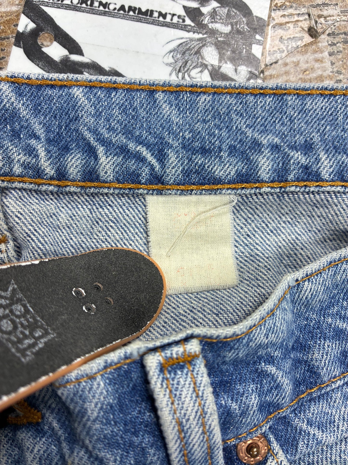 36 - Levi’s Orange Tabs Vintage Light Wash Jeans