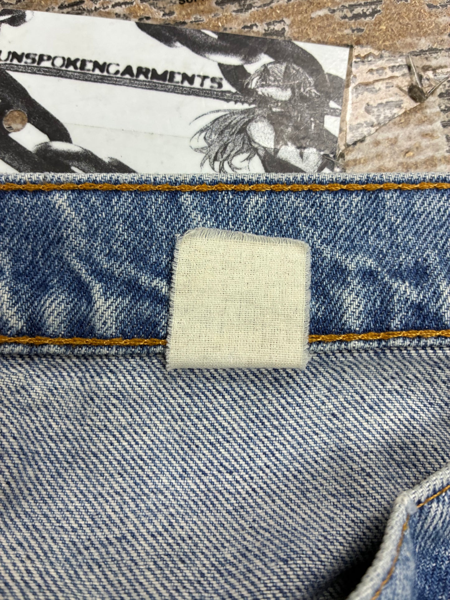 36 - Levi’s Orange Tabs Vintage Light Wash Jeans