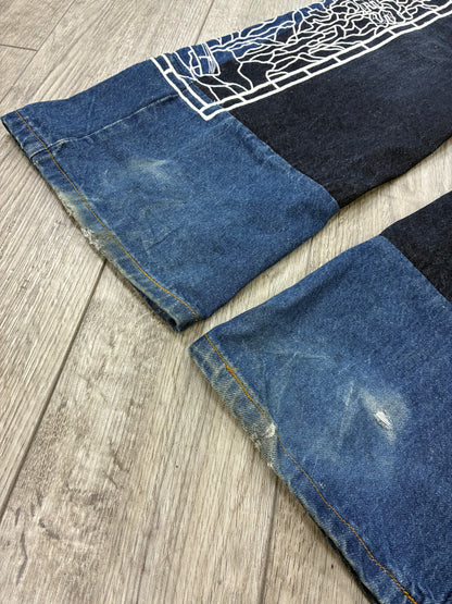 34 - Who Decides War Cowboy Indigo Denim Jeans