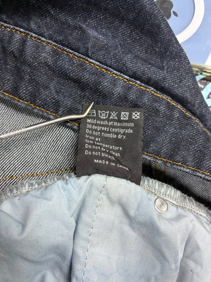 34 - Who Decides War Cowboy Indigo Denim Jeans