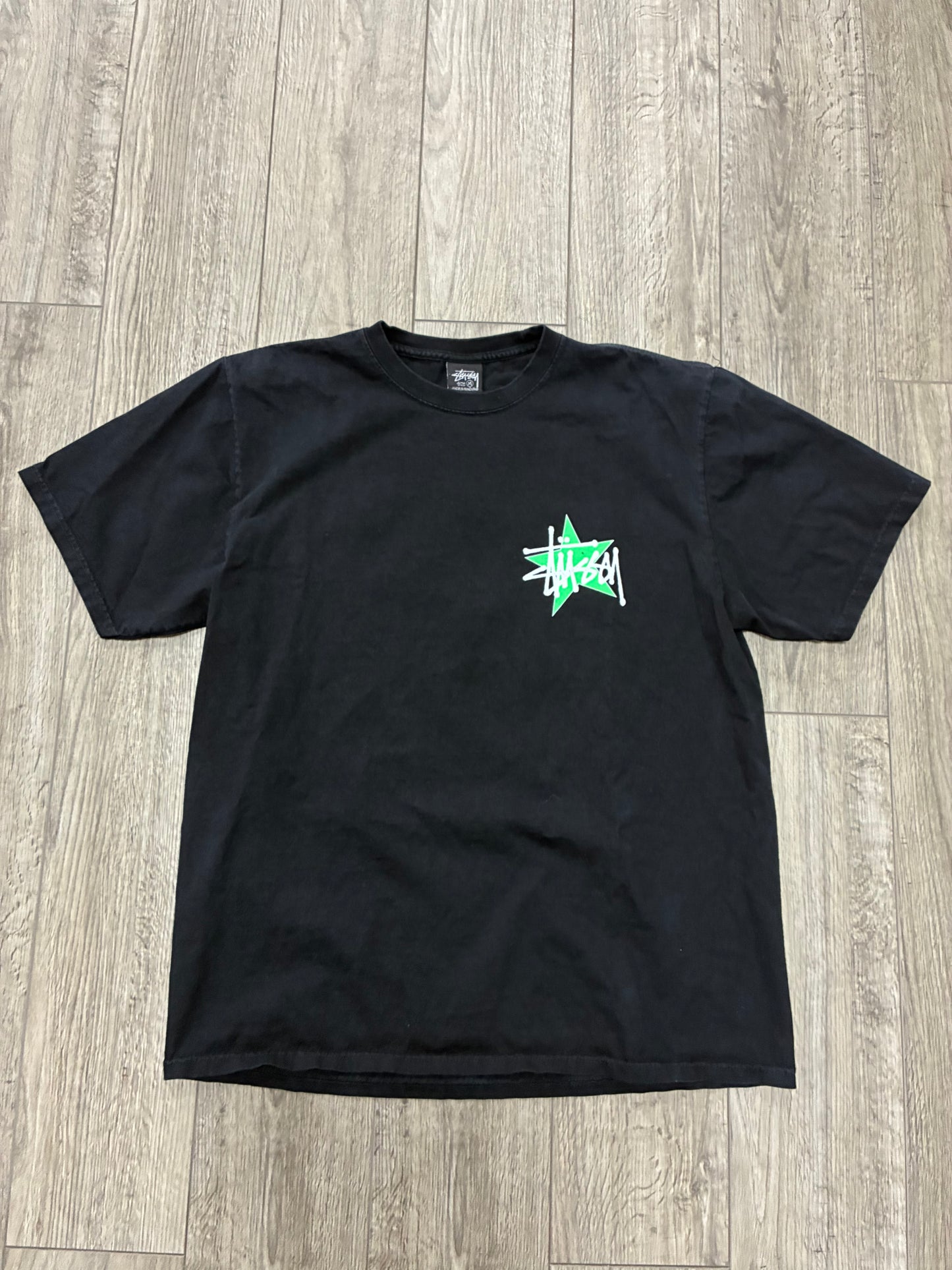 M - Stussy Black Star T-Shirt