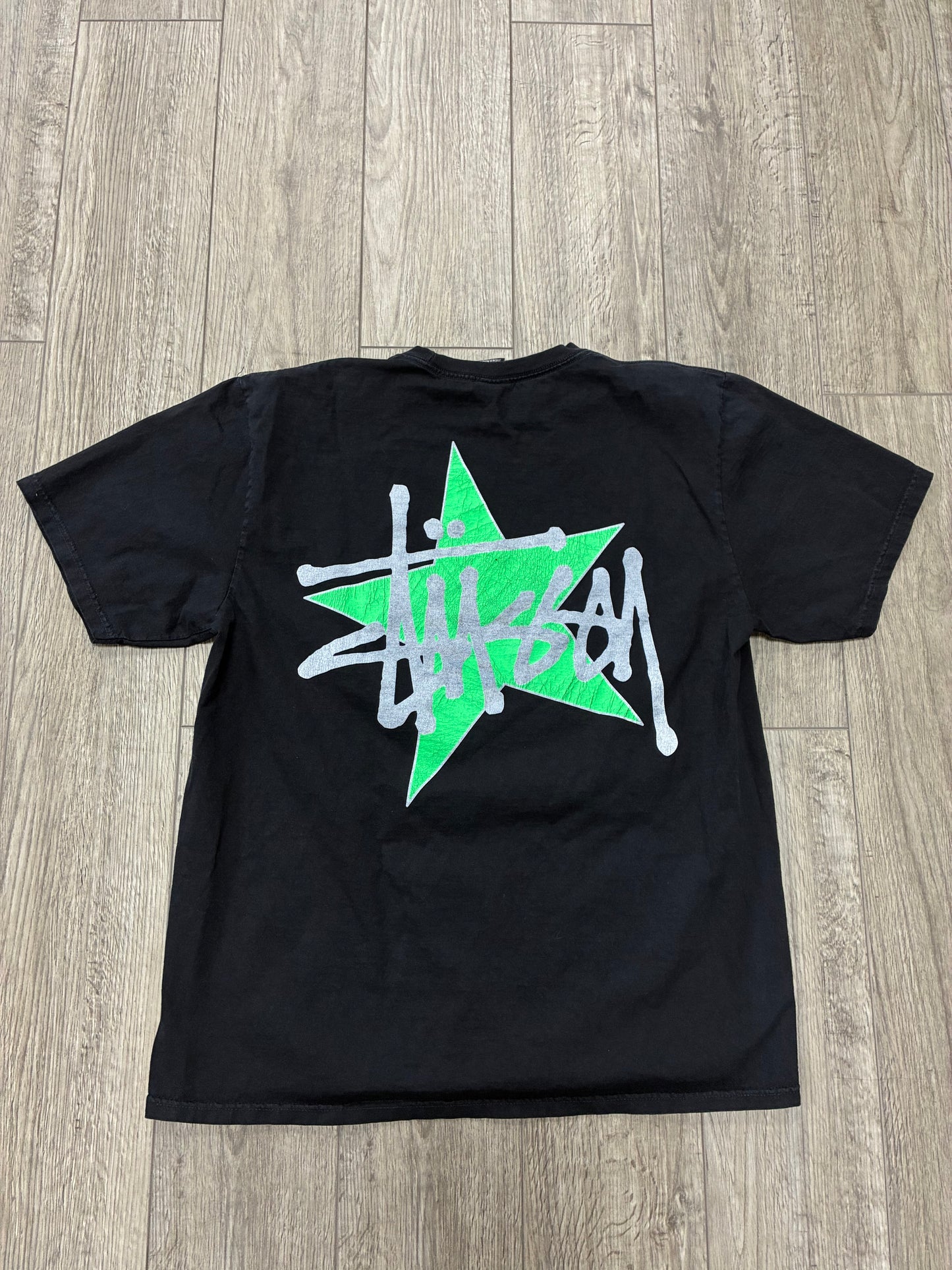 M - Stussy Black Star T-Shirt