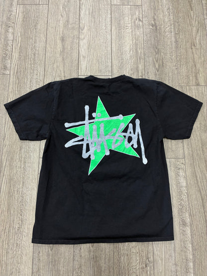M - Stussy Black Star T-Shirt