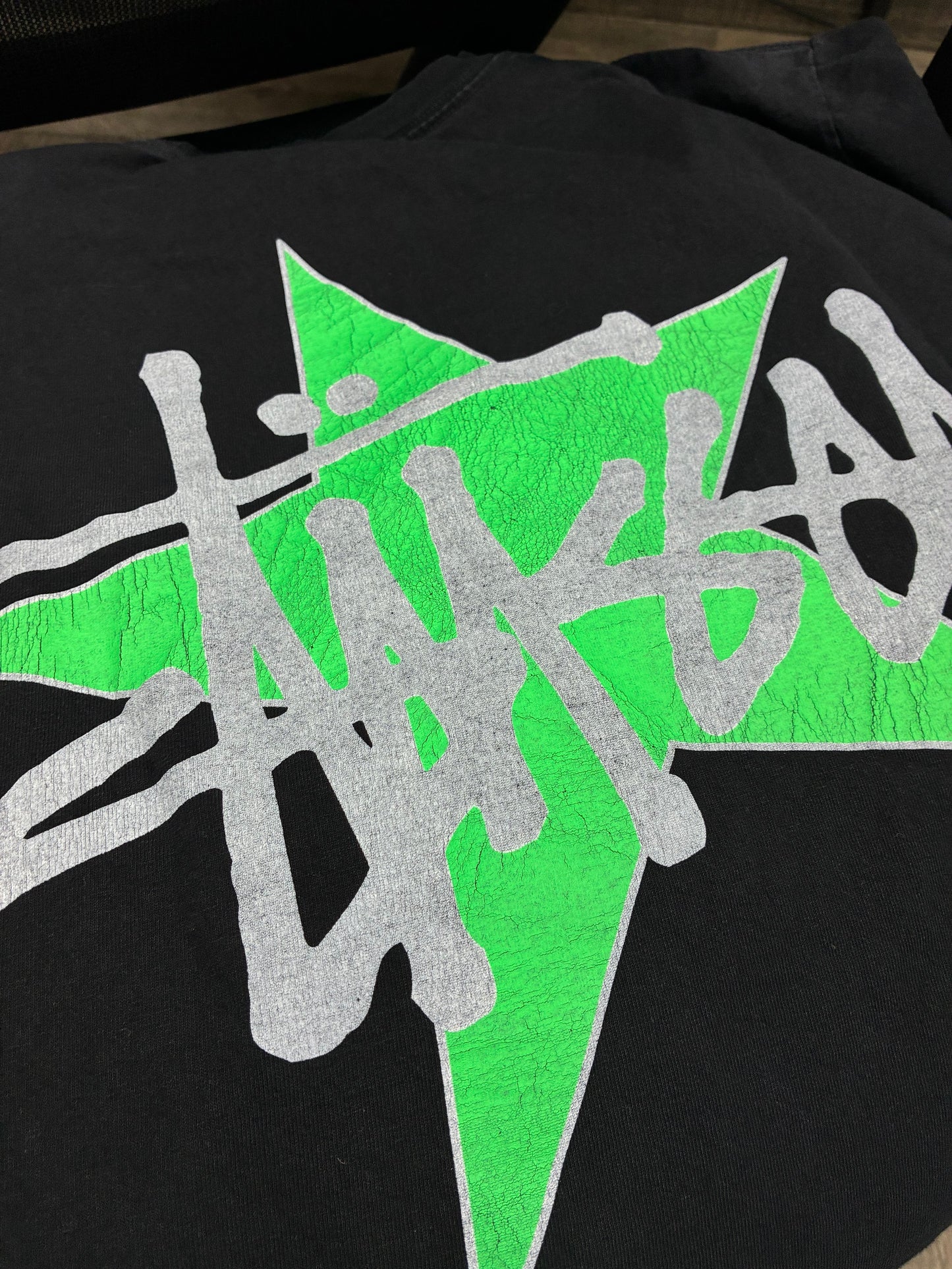 M - Stussy Black Star T-Shirt