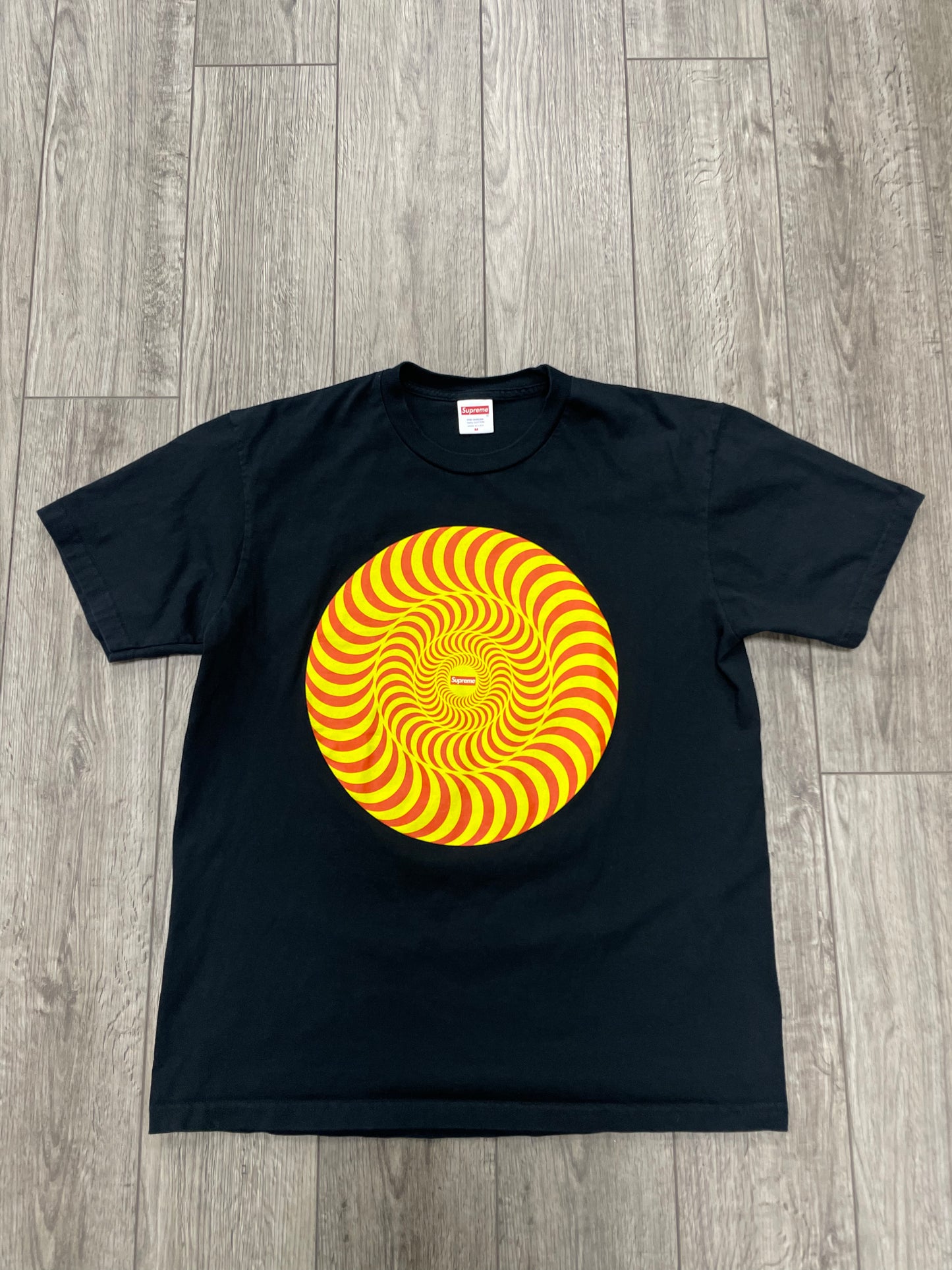 M-Supreme Spitfire Classic Swirl Black Tee