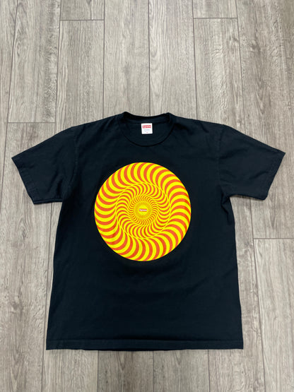 M-Supreme Spitfire Classic Swirl Black Tee