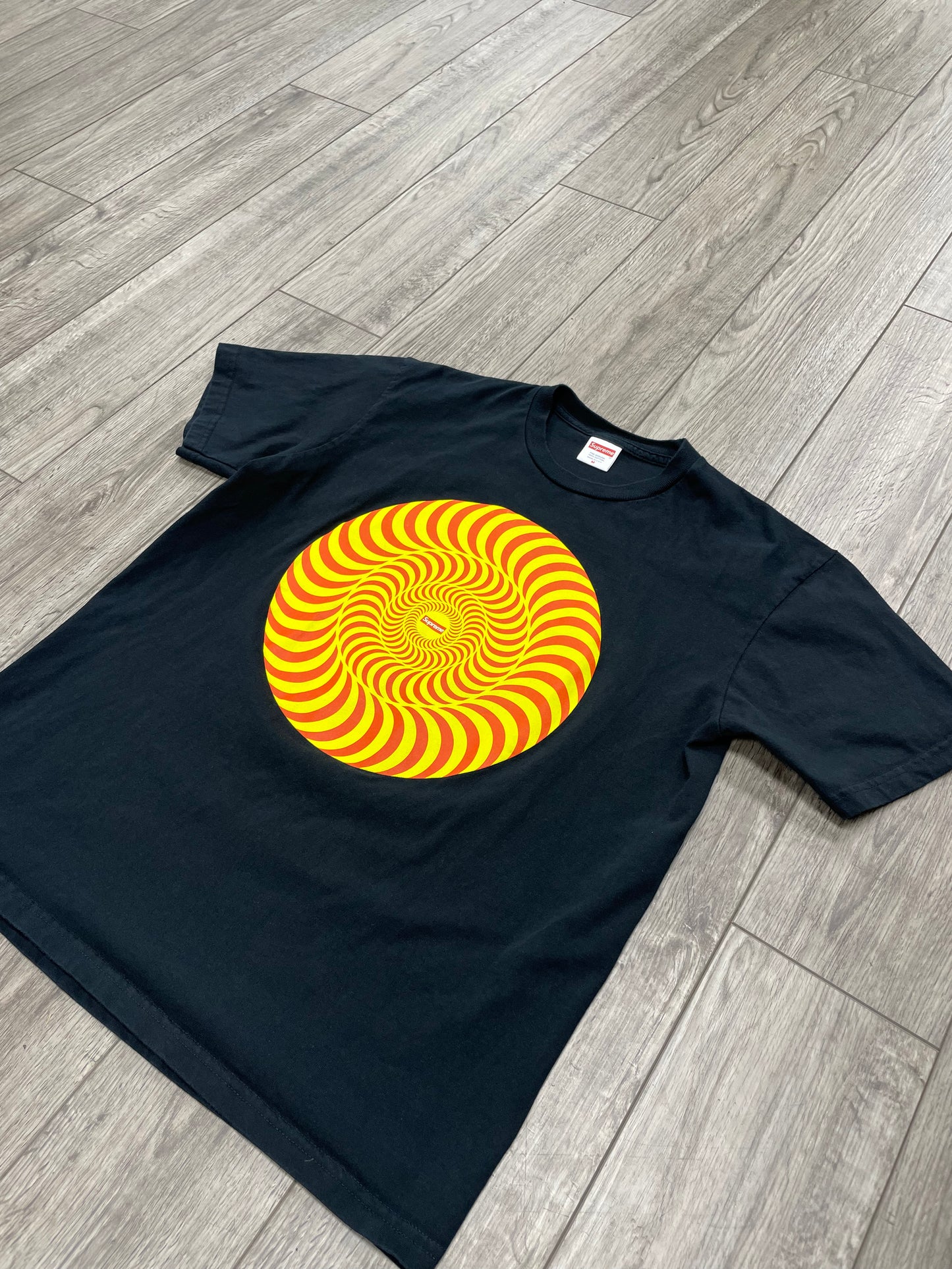 M-Supreme Spitfire Classic Swirl Black Tee