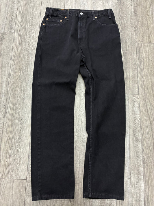 36 - Vintage Levi’s 505 Straight Leg Black Jeans