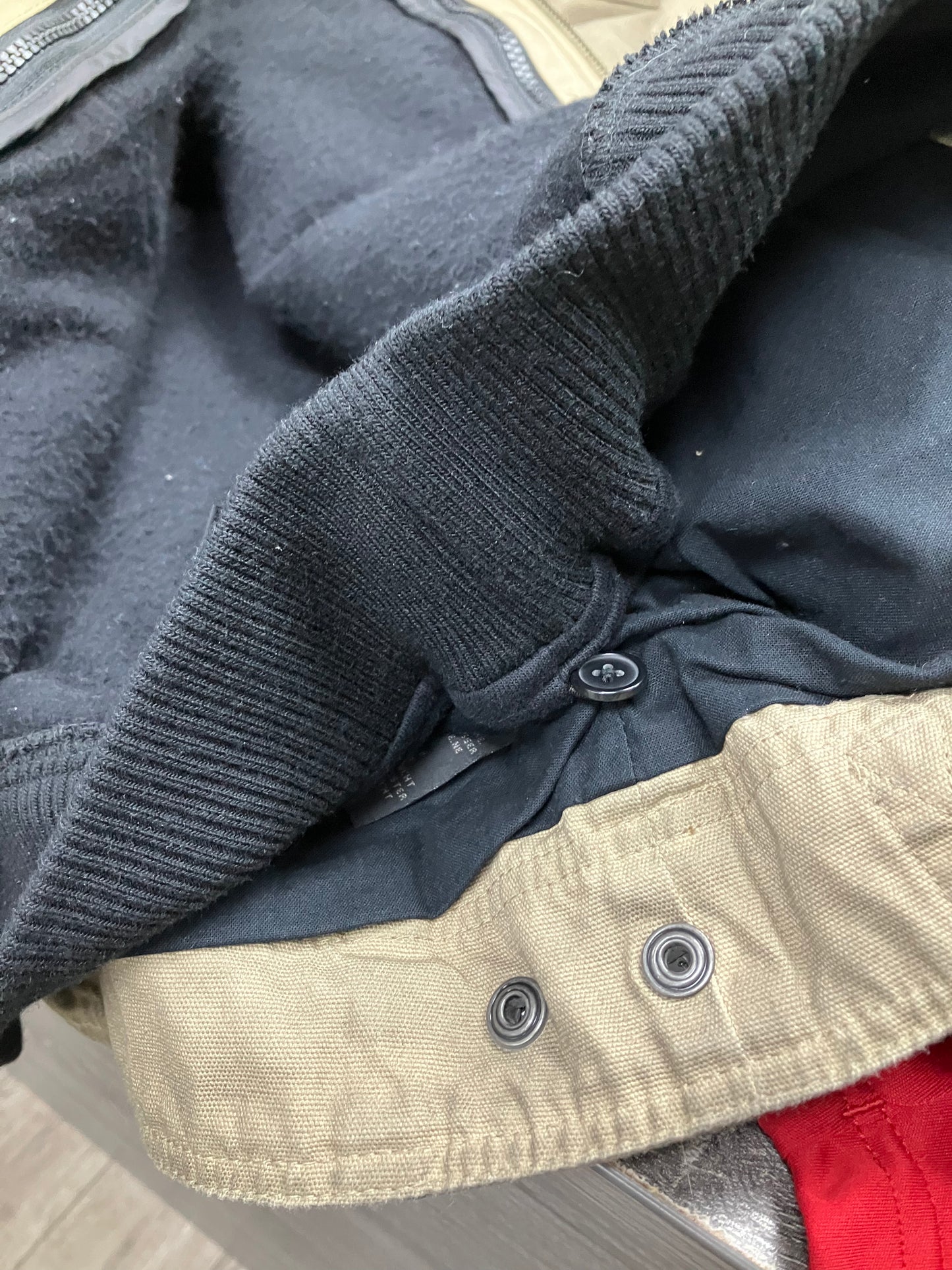 L-Harley Davidson double Layered Convertible Jacket