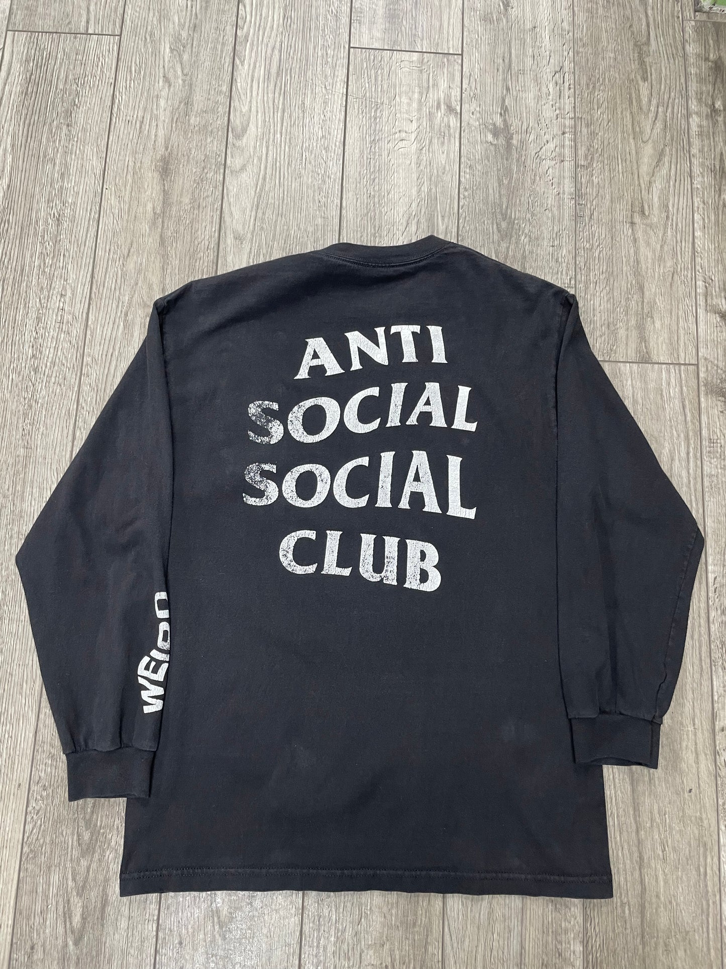L-Anti Social Social Club Get Weird Long Sleeve Tee