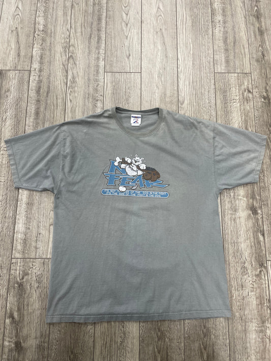 XL-No Fear Size of the Dog Tee