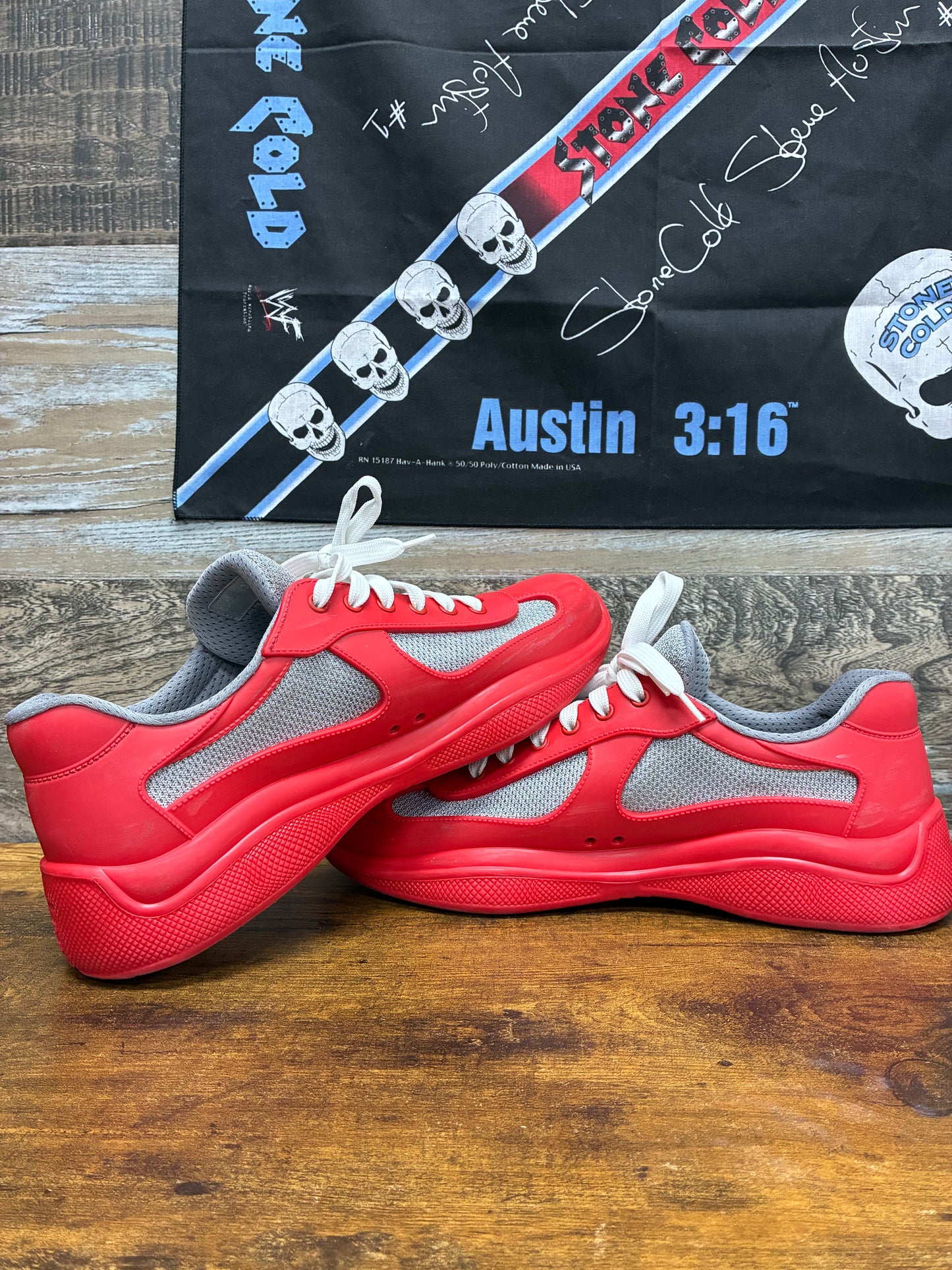 43 - Prada America’s Cup “Soft Rubber” Red