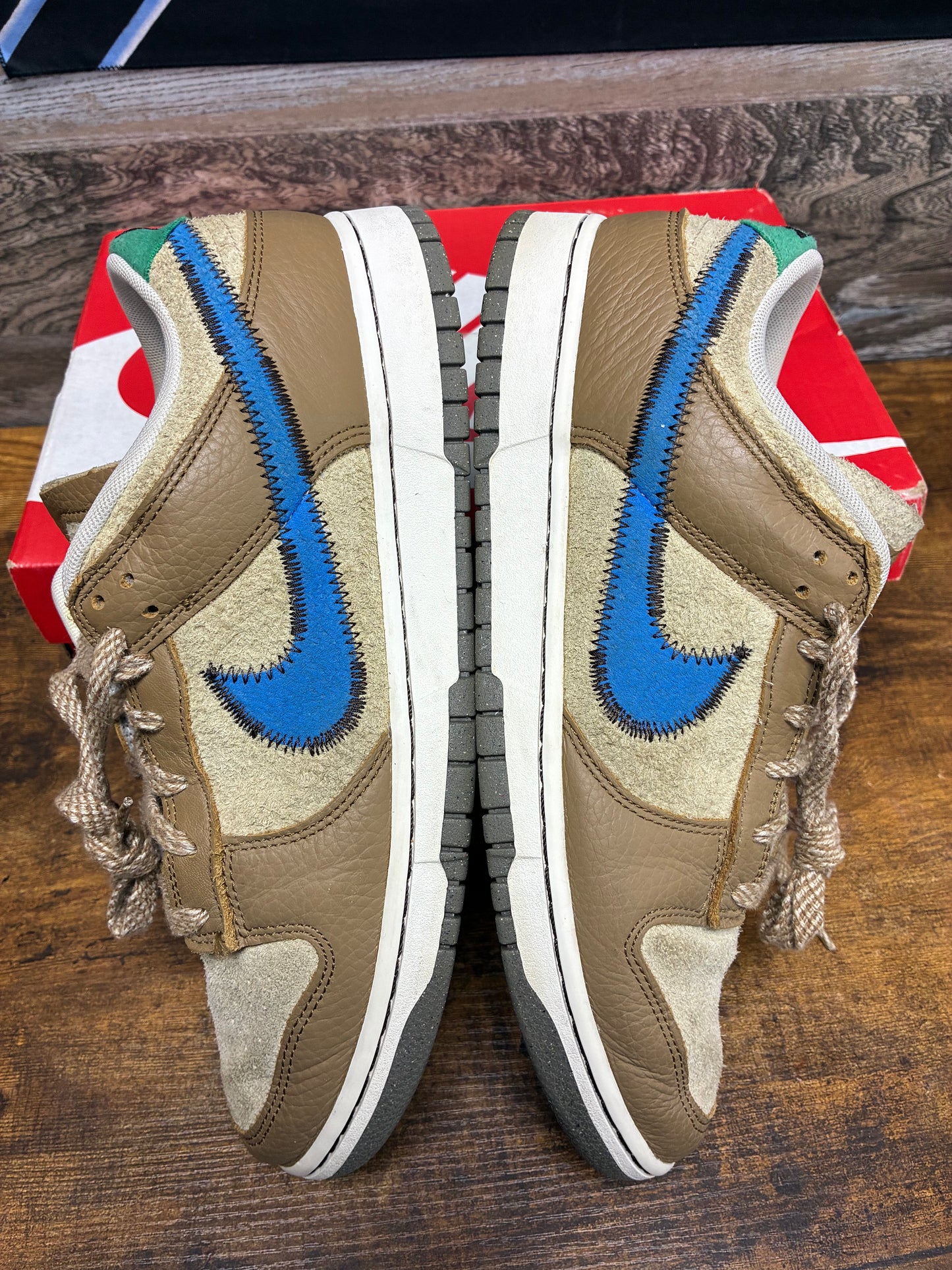 12 - Size x Nike Dunk Low Dark Driftwood