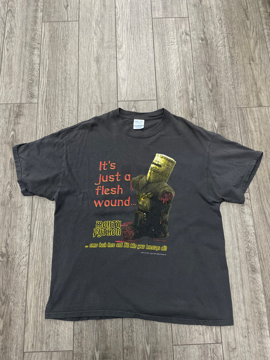 XL-Vintage Monty Python "It's Just a Flesh Wound" T-shirt