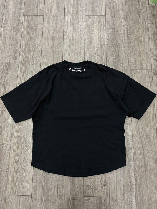 M - Palm Angels Classic Logo Black T-Shirt