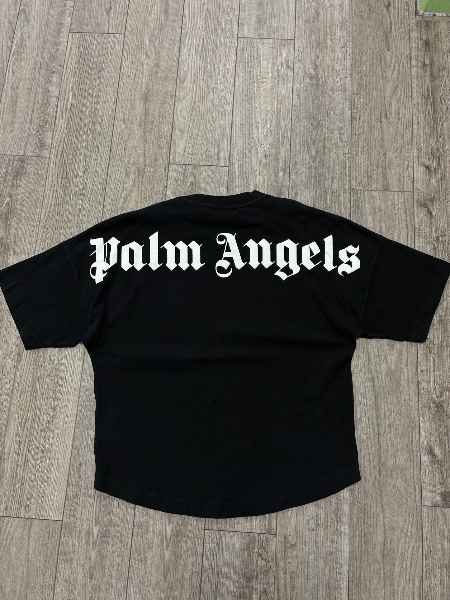 M - Palm Angels Classic Logo Black T-Shirt