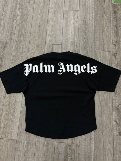 M - Palm Angels Classic Logo Black T-Shirt