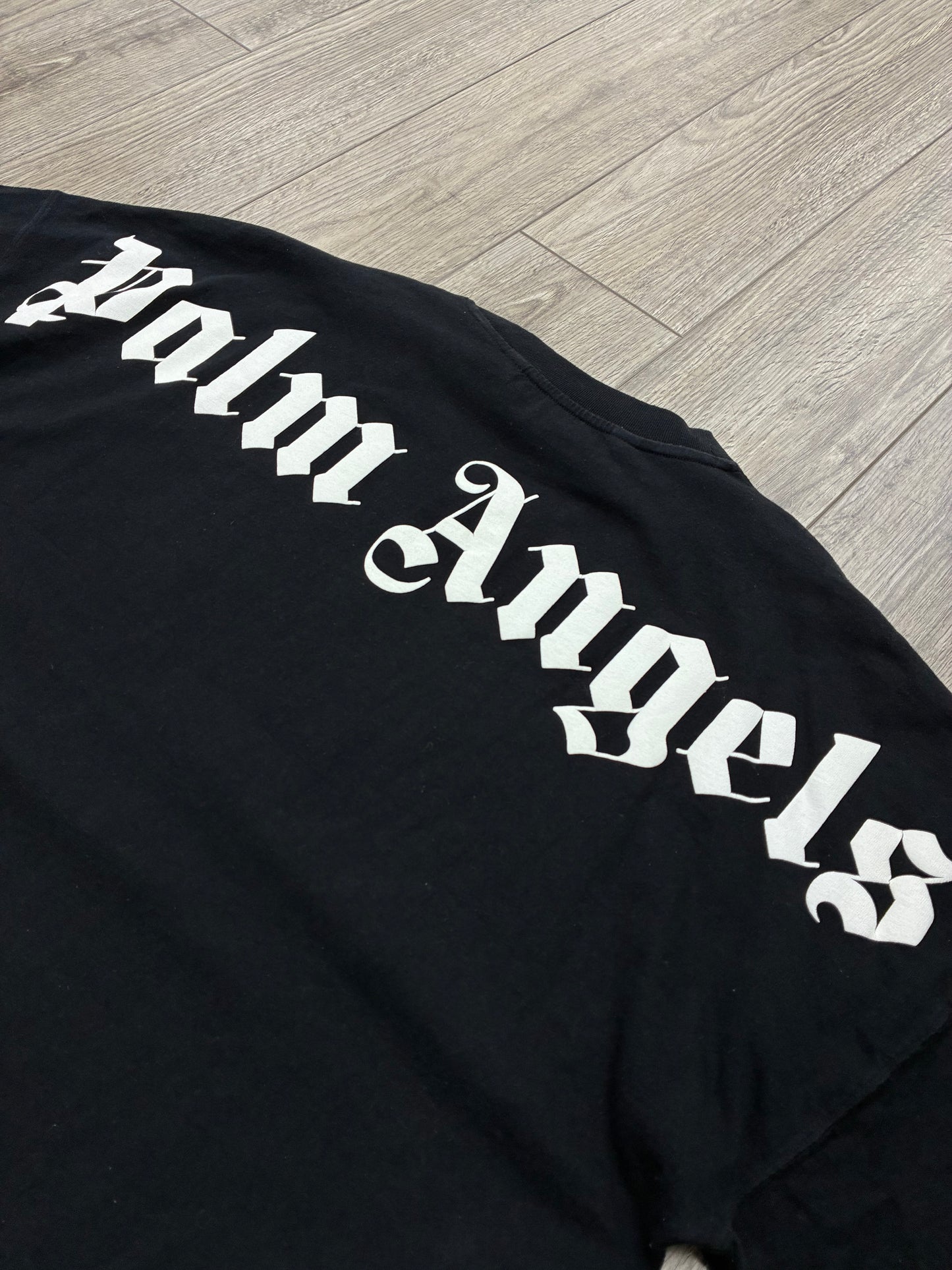 M - Palm Angels Classic Logo Black T-Shirt