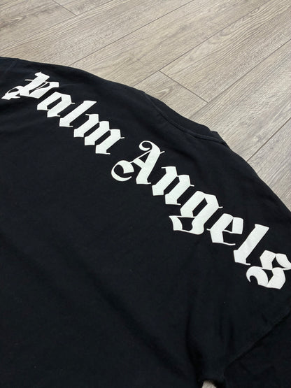 M - Palm Angels Classic Logo Black T-Shirt