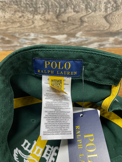 OS-green Polo Ralph Lauren embroidered logo sport cap