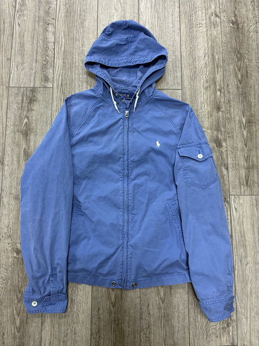 L- Polo Ralph Lauren Blue Windbreaker Jacket