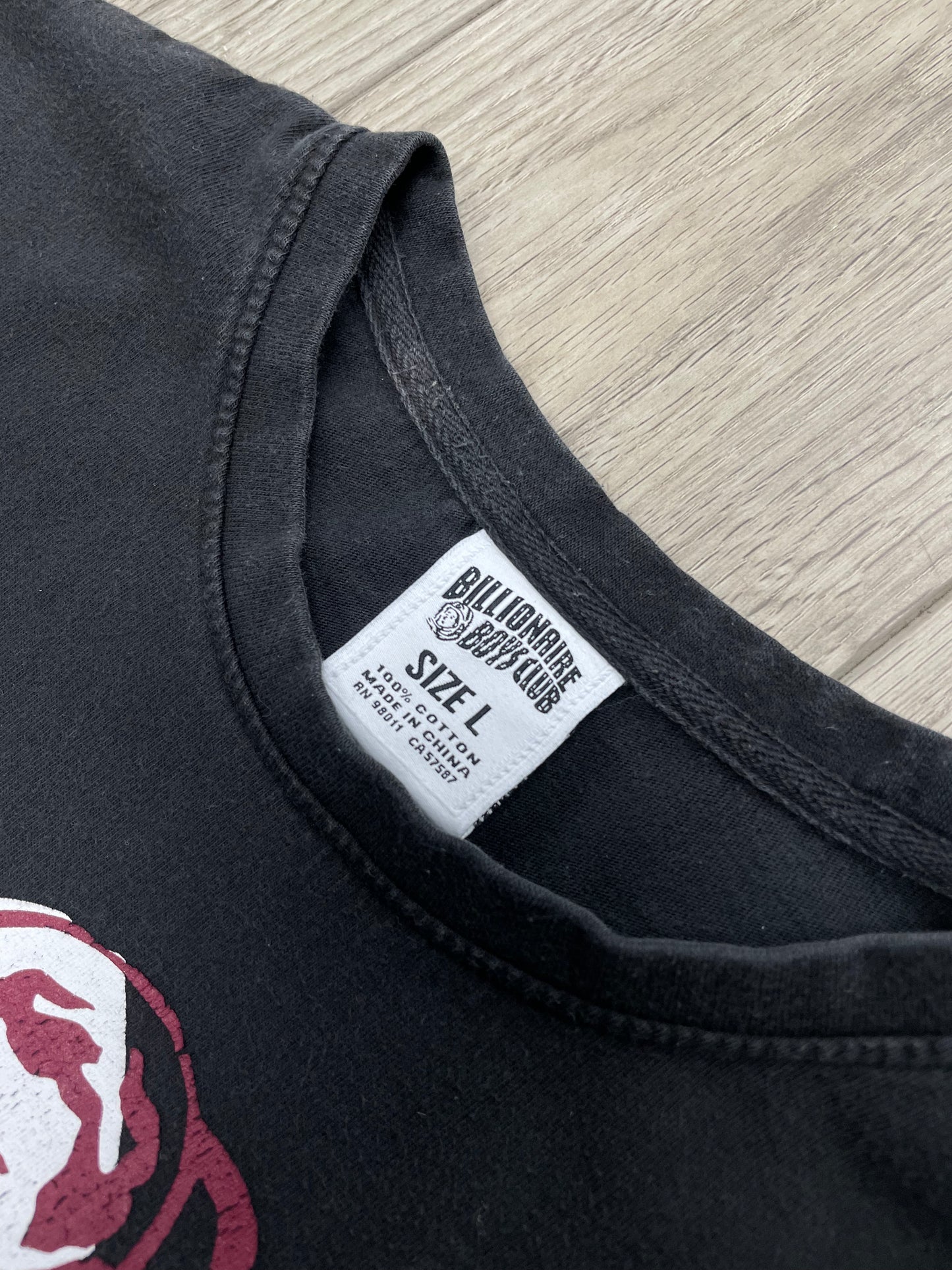 L-Billionaire Boys Club astronaut Black Tee