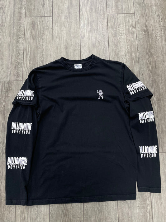 L-Billionaire Boys Club Double Layered Logo Long Sleeve