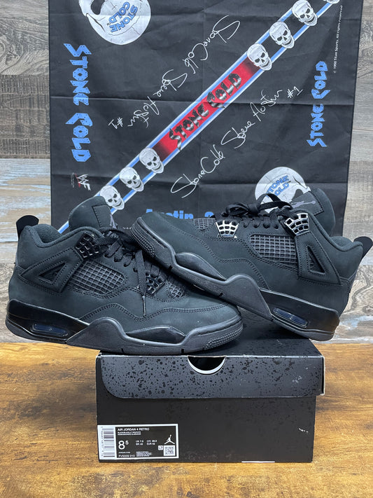 8.5-Air Jordan 4 Black Cat