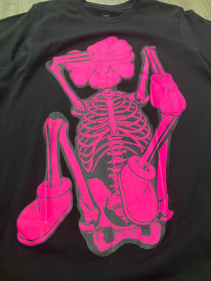 XL-Kaws New fiction Skeleton Tee