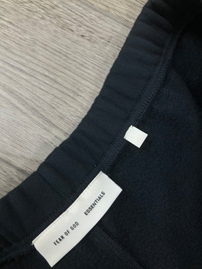 2XL-Fear Of God Essentials Black Shorts