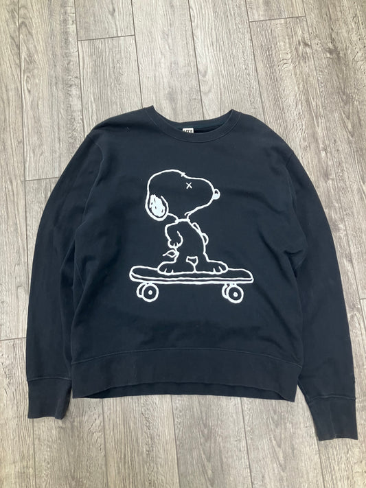 L-Kaws Uniqlo Peanuts Snoopy Crewneck