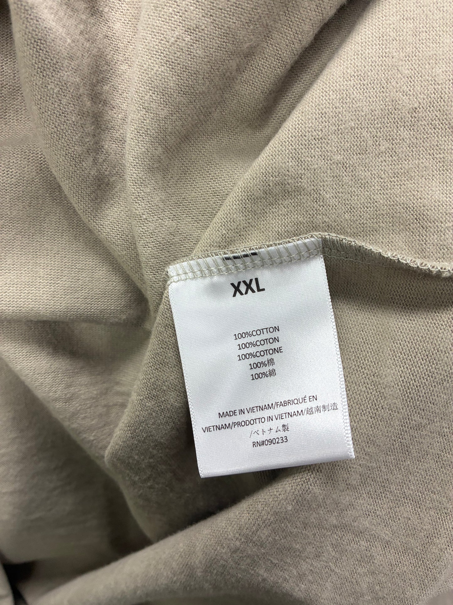 XXL - Fear Of God Essentials Heavy Jersey Crewneck Shirt