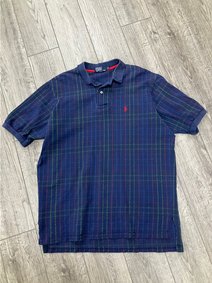 XL-Plaid Ralph Lauren Polo