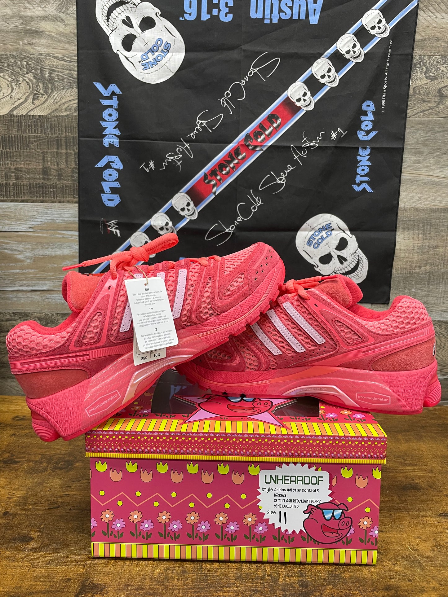 11-UNheardof adidas Adistar Control 5 Piggy Runner 2.0 Steve-O