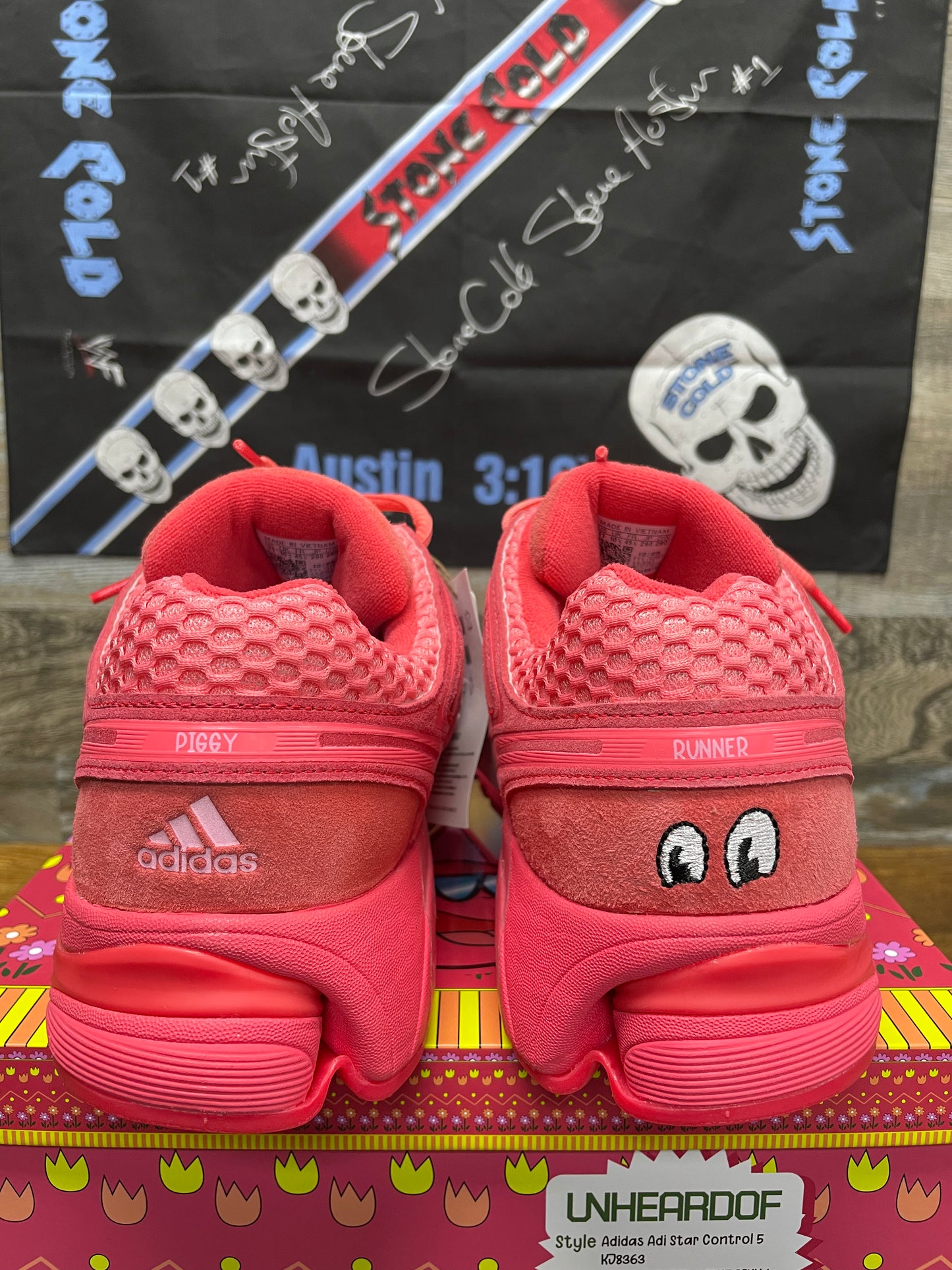 11-UNheardof adidas Adistar Control 5 Piggy Runner 2.0 Steve-O