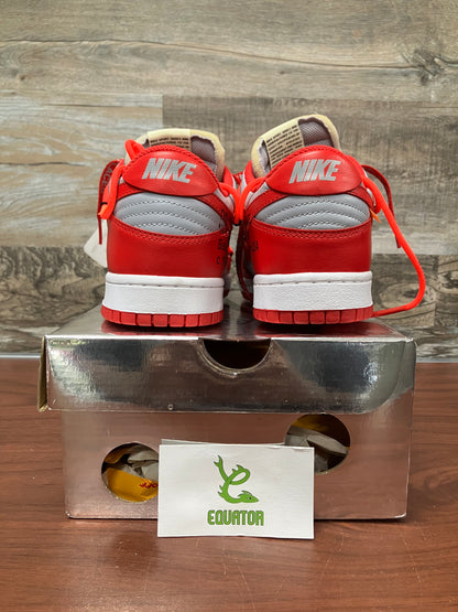 Nike Dunk Low Off-White University Red Size 8.5