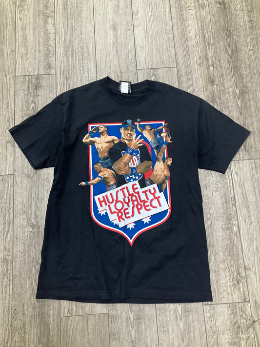 L-John Cena hustle, Loyalty, And Respect tee