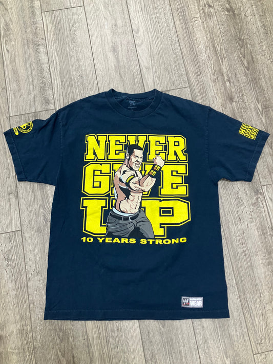 L-John Cena Never Give Up Tee