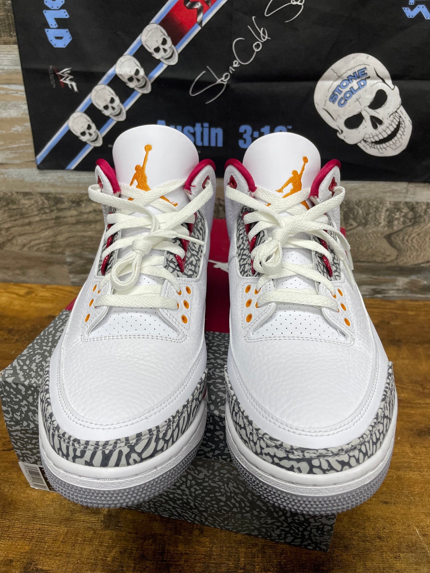 13-Air Jordan 3 Cardinal Red