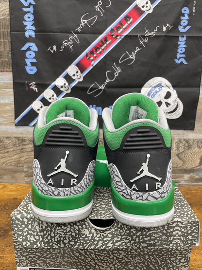 13-Air Jordan 3 Pine Green