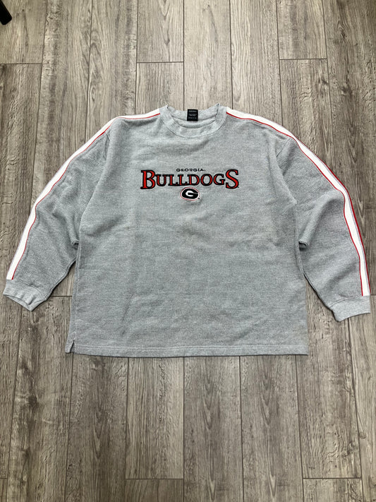 XL-Georgia Bulldogs Vintage Starter Crewneck