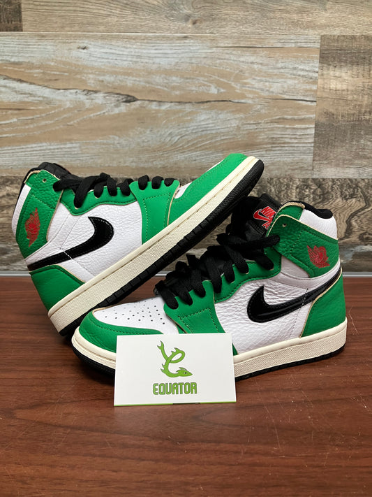 Jordan 1 Retro High Lucky Green  6.5W/5M