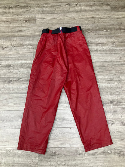 Vintage Tommy Hilfiger Red Pants Size XL