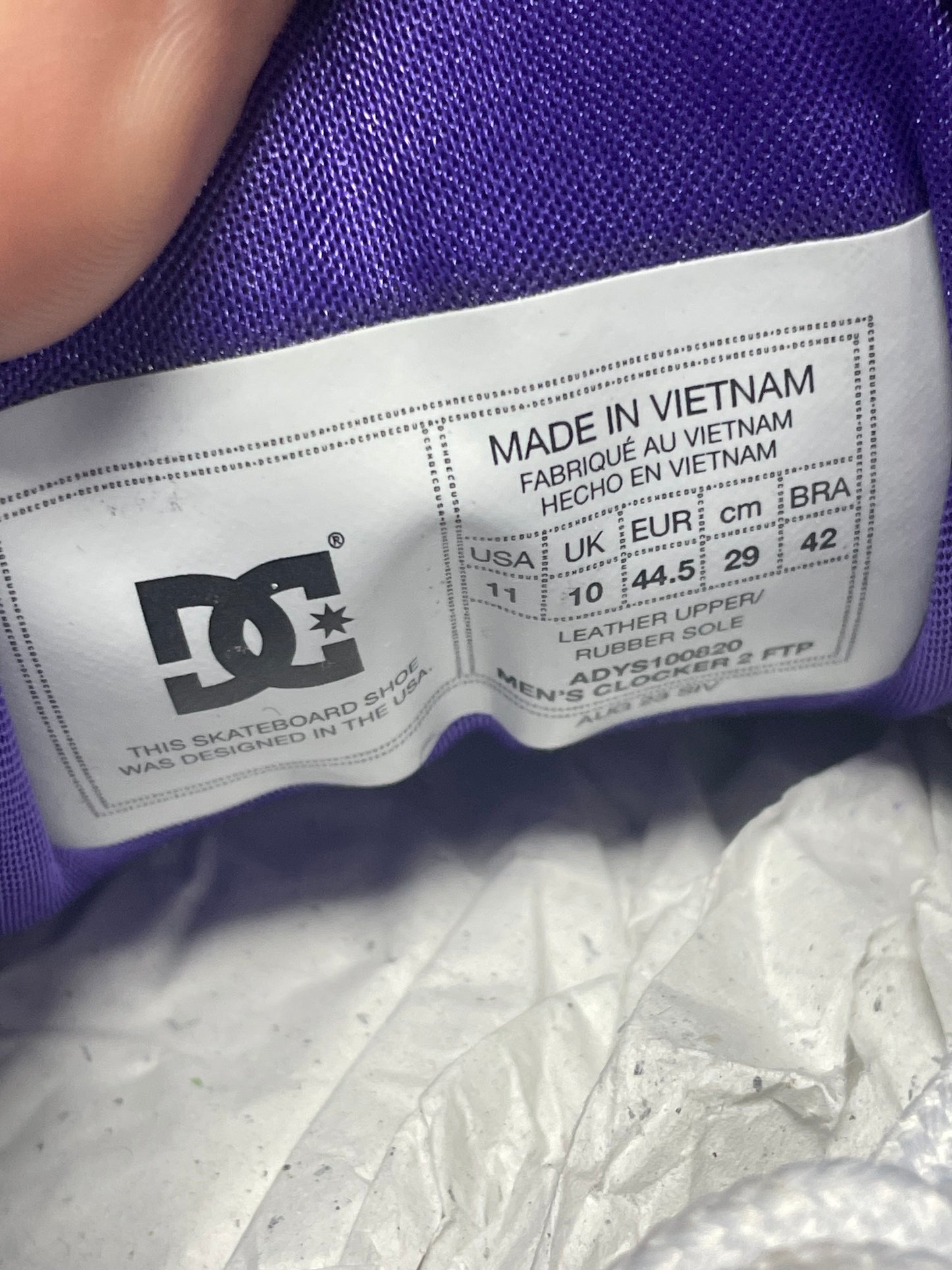 FTP DC Clocker 2 Size 11