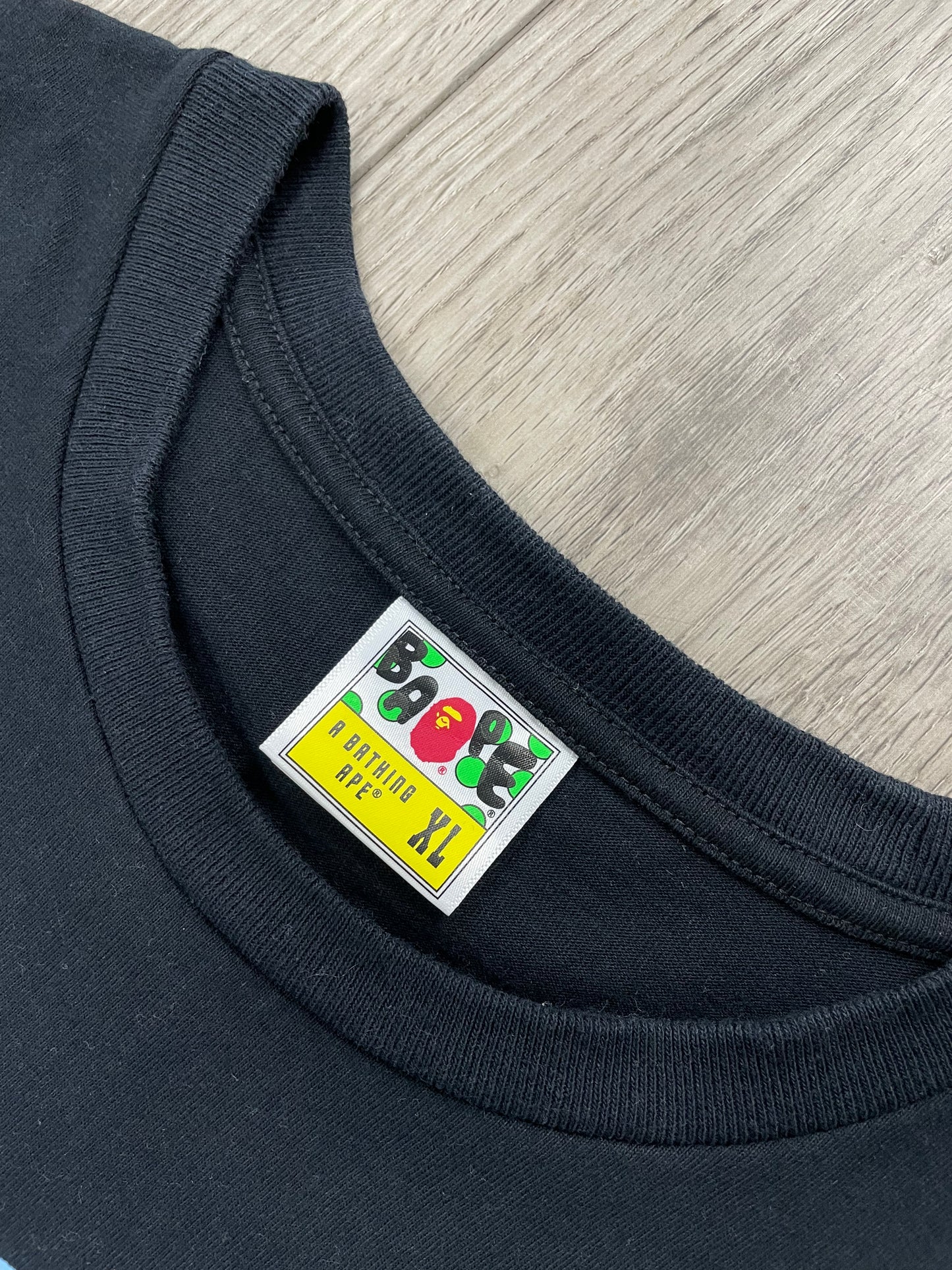 XL-Bape Blue Camo Ape Head Tee